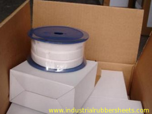 White Backing Adhesive PTFE Expand Tape , PTFE Expand Tape Food Grade
