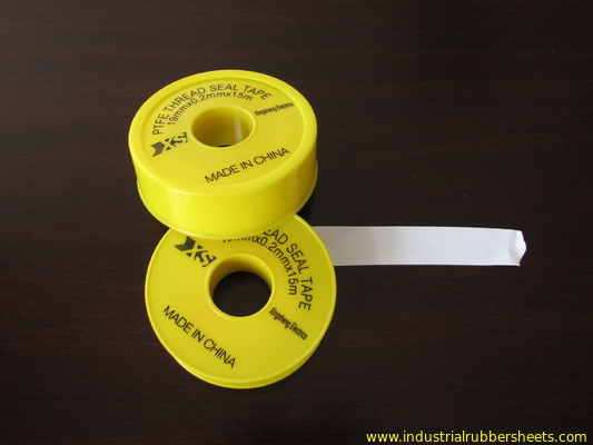 Aid-Resistance white PTFE Gasket Tape For Sealing 3 - 100mm Width