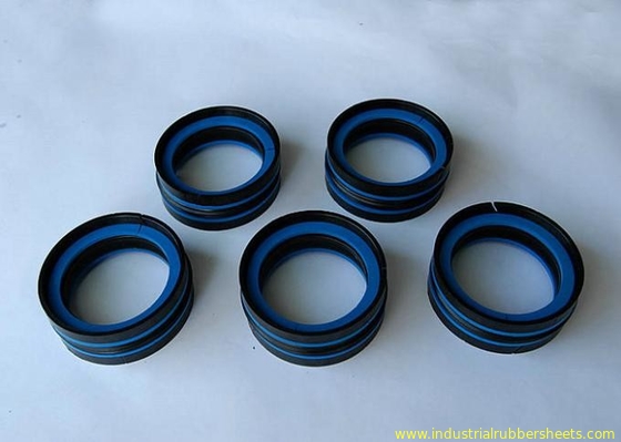 TPU Silicone Rubber Washers For Forklifts , KDAS Polyurethane Piston Seal