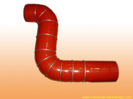 6 Inch Samco Silicone Hose / High Temp Silicone Tubing For Racing Car , Red