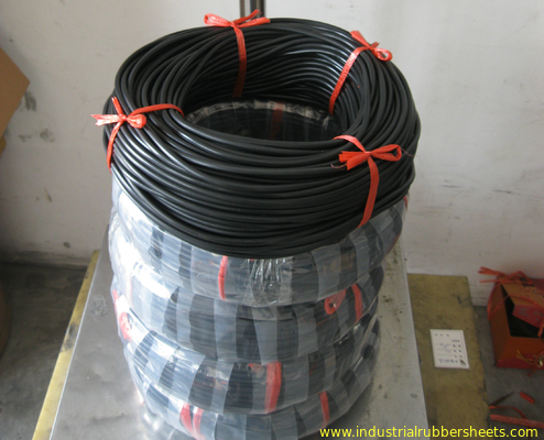 Acid Resistance FKM Cord Silicone Rubber Washers For Industrial Seal With Black , Brown Color