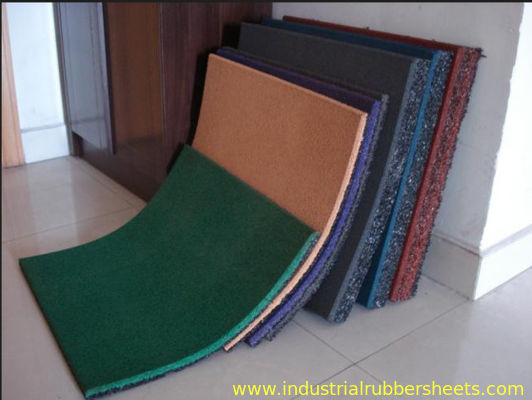 10-50mm Thickness Grain Rubber Felt Floor Mat with Non-Slip Surface and Corrosion Resistant Industrial Rubber Sheet