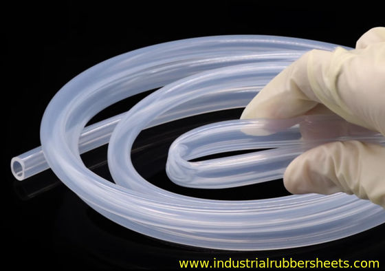 Customized Extrusion Process Clear Silicone Tube Smooth Surface