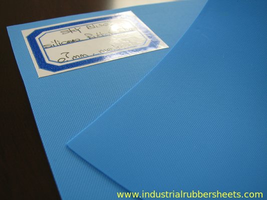 Blue 2mm 3mm 4mm High Temperature Silicone Sheet Heat Resistant