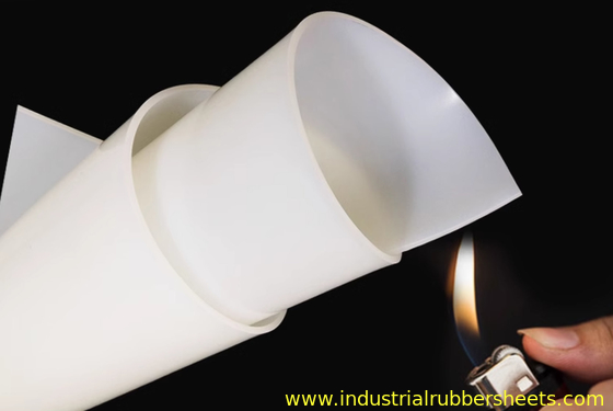 Food Grade Silicone Transparent Sheet / Transparent Silicone Film 0.1 - 1.5mm Thickness