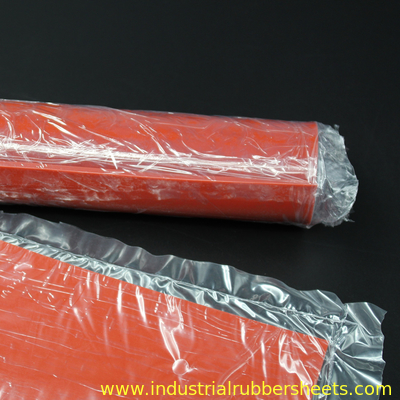 Smooth/Sand Surface Silicone Rubber Sheet 1.25-1.50g/cm3 Density 1.0mm-6.0mm Thickness