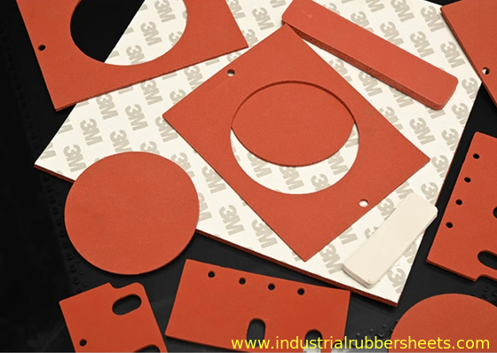 Food Grade Silicone Rubber Washers Closed Cell Silicone Foam Gasket