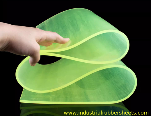 Colorful Polyurethane Sheet / Smooth PU Sheet 35-155KN/M Good Machining