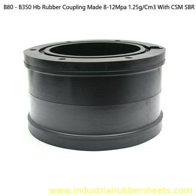 Hb Rubber Coupling with 8-12Mpa Tensile Strength 70+/-5 Shore A Hardness and 350% Elongation for Industrial Shaft Coupling