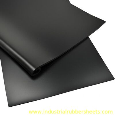 2MPa Tensile Strength Black Color Industrial Grade SBR Rubber Sheet for Industrial Applications