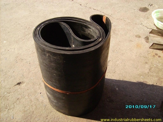 Anti - Impact Black SBR Industrial Rubber Sheet For Bridge Bearing Pads