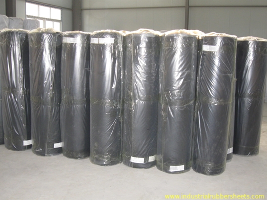 Anti - Impact Black SBR Industrial Rubber Sheet For Bridge Bearing Pads