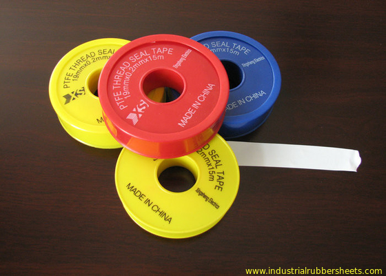 Industrial Seal Pure PTFE Tape / PTFE Tape 6-50m Length 0.075-0.2mm Thinkness