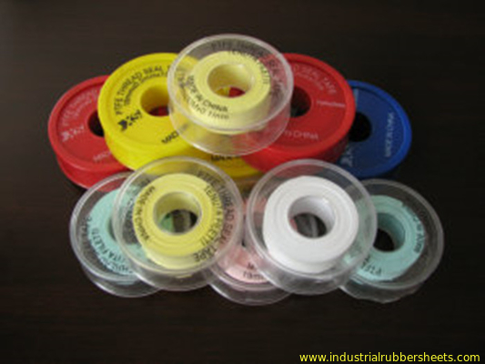 Industrial Seal Pure PTFE Tape / PTFE Tape 6-50m Length 0.075-0.2mm Thinkness