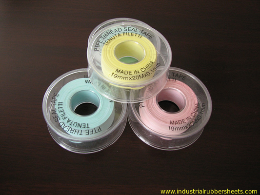Industrial Seal Pure PTFE Tape / PTFE Tape 6-50m Length 0.075-0.2mm Thinkness