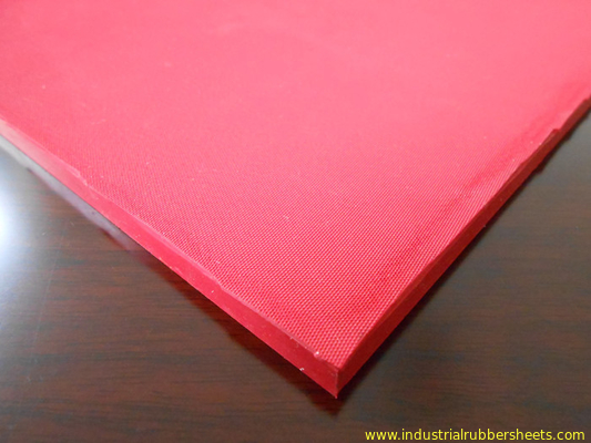 Red Natural Rubber Sheet / Gum Rubber Sheet For Truck Lining Drinking Water Lining