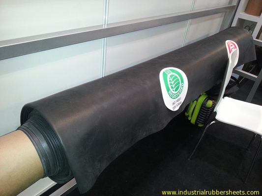 Antislip Flexible Rubber Sheet / Food Grade EPDM Rubber Sheet Without Smell