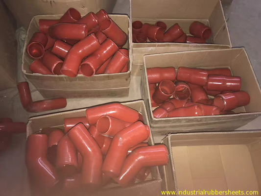 100% Virgin Red Silicone Tube Extrusion For Corona Roller Or Transfer Water Air Oil