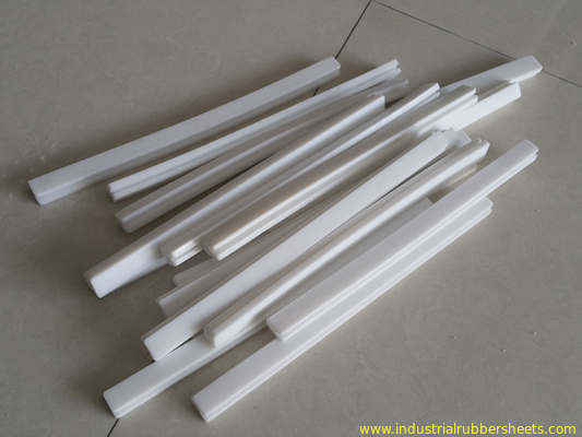 Brown Silicone Stripe Food Grade / Silicone Rubber Cord Without Smell High Tensile Strength