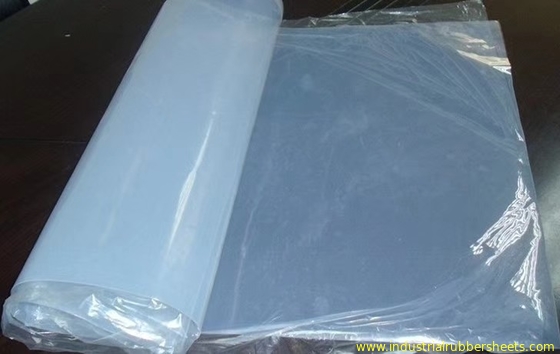 Transparent Non Slip Silicone Rubber Sheet High Temperature Resistance Food Grade Silicone Sheet