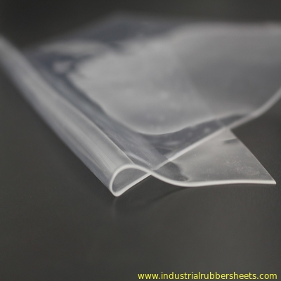 Clear Transparent Silicone Sheet Recycled Rubber Sheets 7.5Mpa Tensile Strength