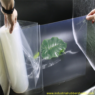 Clear Transparent Silicone Sheet Recycled Rubber Sheets 7.5Mpa Tensile Strength