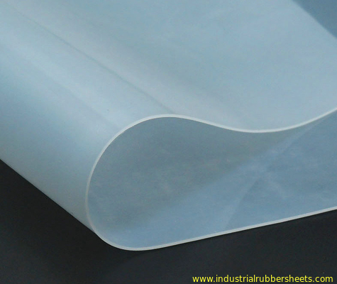 Translucent Silicone Rubber Sheet Tear Resistant and Suitable for Various Applications
