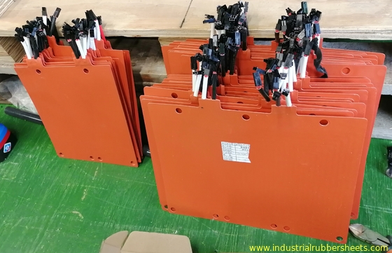 Silicone Rubber Heater with High Temperature Heating Capability for New Energy Automobile 3A1002 2.0mm x 228.5mm x 290mm