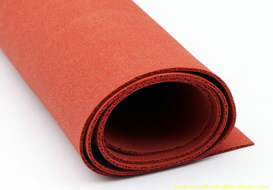 1.5-50mm Thickness Close Cell Silicone Sponge Sheet Silicone Foam Sheet Rubber Sponge Sheet