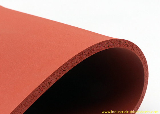 0.5-1.0g/Cm3 10-40 Shore A Close Cell 100psi Silicone Foam Sheet
