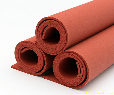 0.5-1.0g/Cm3 10-40 Shore A Close Cell 100psi Silicone Foam Sheet