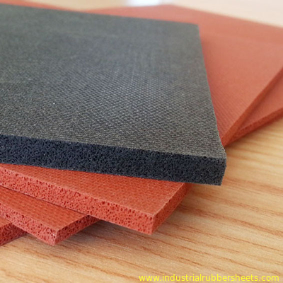 10-40shore A Close Cell Silicone Foam Rubber Sheet for Heat Insulation and Protection