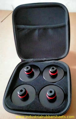 Black Shock Absorber Rubber Jack Pad For Car