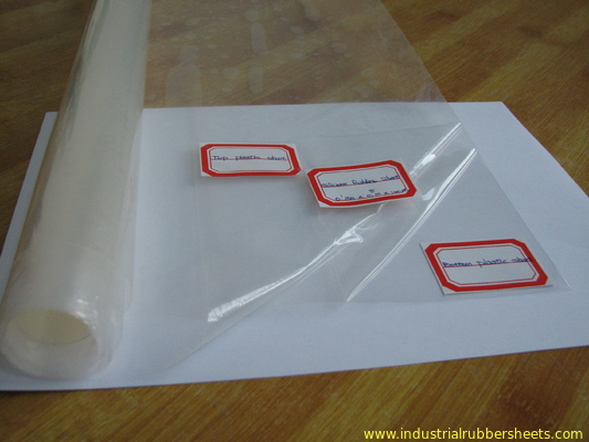 0.1-0.8mm x 0.5m x 50m Silicone Rubber Sheet , Silicone Roll , Silicone Membrane for High-Temperature Resistance