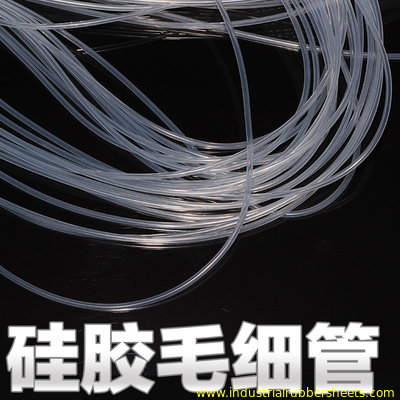 Flexible and Durable Silicone Rubber Tube, Silicone Rubber Hose for Air Water Oil Medium at -60 deg C 250 deg C