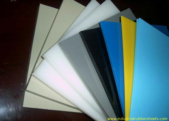 Het Blauwe Gekleurde Plastic Blad van de vlotte of Zandoppervlakte voor Chemische de Industrie Lichte Dichtheid