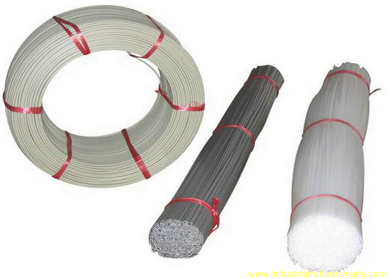 White PP Rod , Nylon Rod For Industrial Seal , Solid Round Plastic Rod