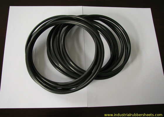 Black , Brown Silicone Rubber Washers 8 - 12Mpa / Rubber or NBR O Ring