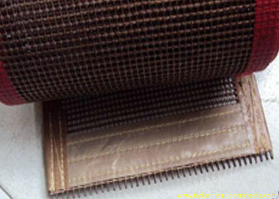 De Rangptfe Netwerk 10 x 10mm, PTFEnetwerkTransportband van het Hittebestendigheidsvoedsel