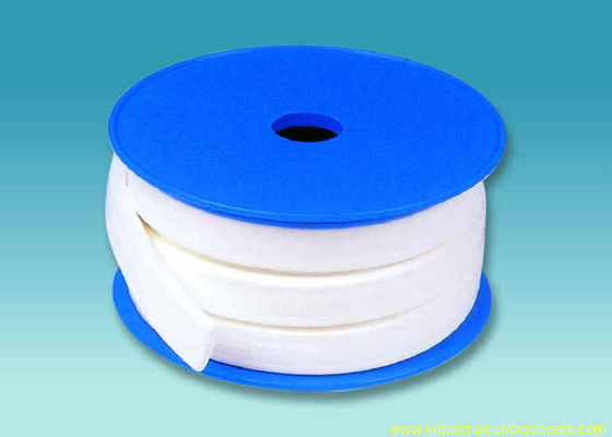Chemische Band 3mm x 0.5m/het Uitgebreide van de Weerstandsptfe Pakking Gezamenlijke Dichtingsproduct van PTFE, Witte Kleur