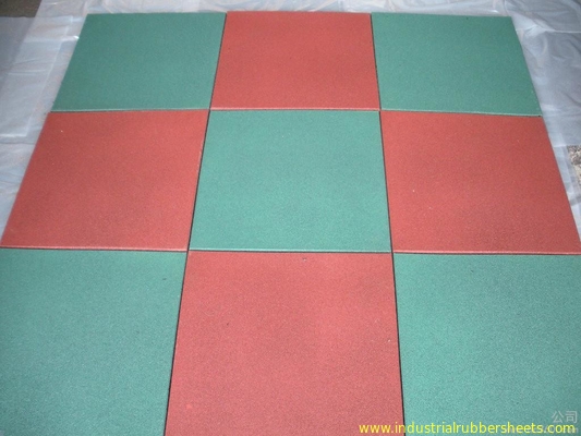 Wood Grain Recycled Rubber Industrial Sheet with 10-50mm Thickness for Floor Mat and Tiles