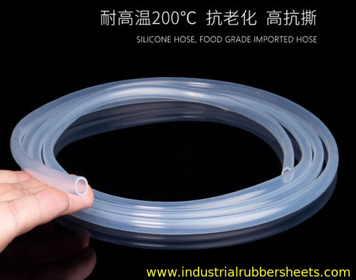 Customized Size Silicone Tube Extrusion with High Temperature Resistance for Industrial Grade Applications