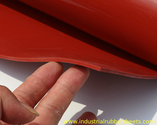 2 mm zacht siliconen rubberblad Ul94-V0 1.2-1.25 g/cm3 Hoge hardheid