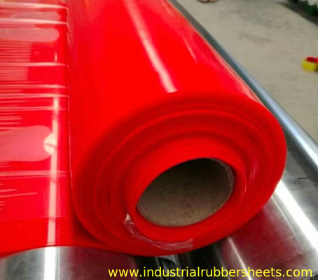 Rood, zwart, doorschijnend kleur Temperatuurbestendige siliconen rubber plaat zacht