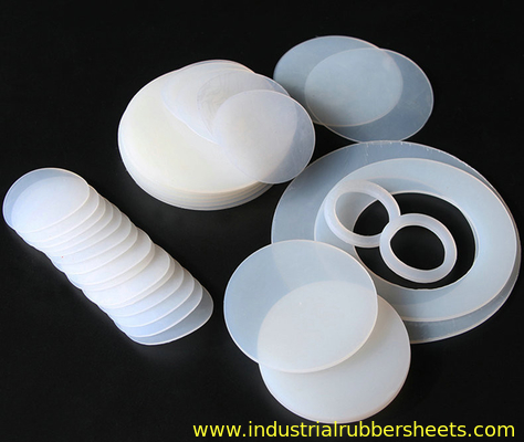 Anti-aging warmtebestendige siliconen plaat 2 mm 1.2-1.25 g/cm3 Breedte 0.5m-3.6m