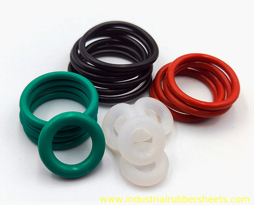 Ul94 V-0 Rubber Custom Silicone O Ring Seal Hoge temperatuur