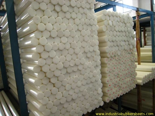 Kruipen en Moeheidsweerstandspom Nylon Plastic Staaf, Witte/Zwarte Delrin-Staaf