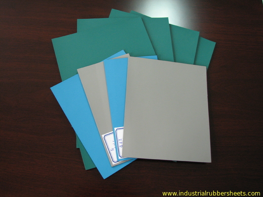 Het antistatische ESD Industriële Rubberblad rolt Groene, Blauwe, Grijze, Zwarte Kleur