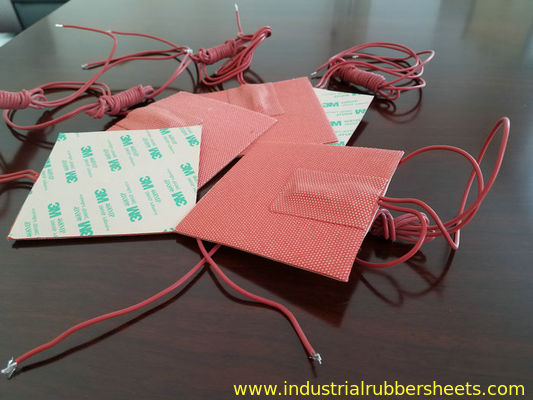 Waterdicht niet-giftig siliconen verwarmingspad met 220-240V spanning voor uniforme verwarming