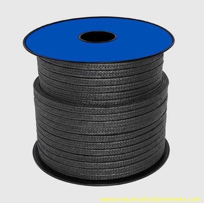 De zwarte Kleur PTFE/PTFE-de Verpakking vulde Grafiet voor Industriële Verbinding, Dichtheid 1.4g/cm ³